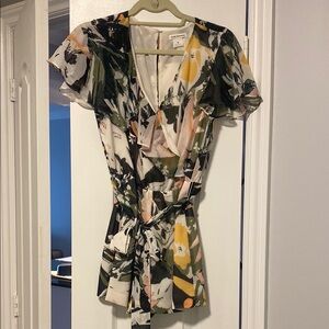 Club Monaco Elegant Floral Dress